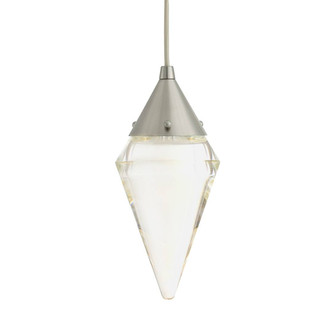 Arteriors - DPC39 - LED Pendant - Berkley - Clear/Vintage Silver