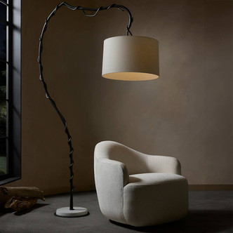 Muscadine One Light Floor Lamp (GDPFI02-SH070)