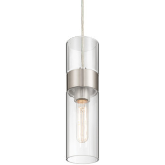 Nash LED Pendant (52009LEDDLP-BS/CLR)