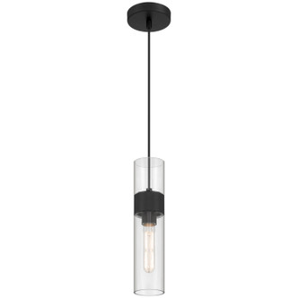 Access - 52009LEDDLP-MBL/CLR - LED Pendant - Nash - Matte Black