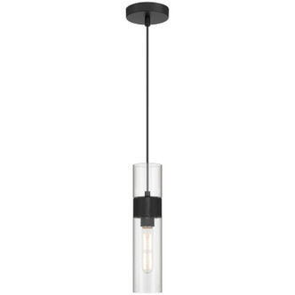 Nash LED Pendant (52009LEDDLP-MBL/CLR)
