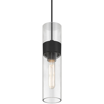 Nash LED Pendant (52009LEDDLP-MBL/CLR)