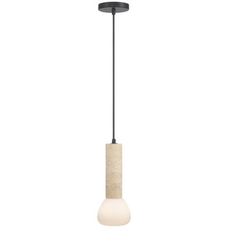Stone LED Pendant (61001-TRU/OPL)
