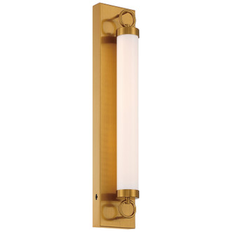 Access - 61091LEDDCS-ABB/OPL - LED Wall Sconce - Eliza - Antique Brushed Brass