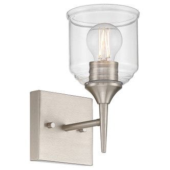 Access - 62001-BS/CLR - One Light Wall Sconce - Beacon - Brushed Steel