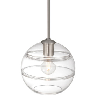 Swirl One Light Pendant (63092-BS/CRB)