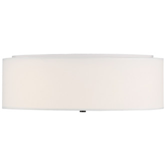Mid Town LED Flush Mount (64063LEDDLP-MBL/WH)