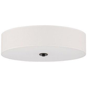 Mid Town LED Flush Mount (64064LEDDLP-MBL/WH)