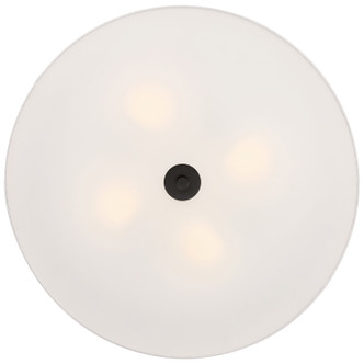 Mid Town LED Flush Mount (64064LEDDLP-MBL/WH)