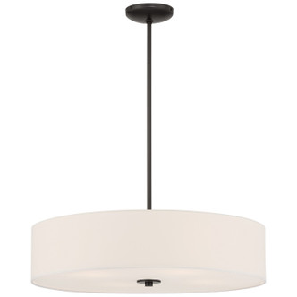 Access - 64066LEDDLP-MBL/WH - LED Pendant or Semi-Flush - Mid Town - Matte Black