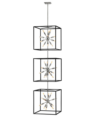 Hinkley - 46318BLK-PN - LED Chandelier - Aros - Black