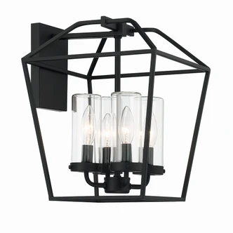 Bastille Four Light Outdoor Wall Sconce (41958-018)
