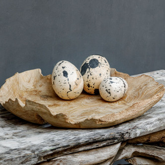 Nest Trio Stone Eggs Set/3 (18330)