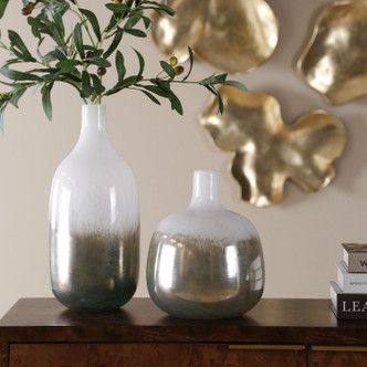 Uttermost - 18385 - Vases S/2 - Cardoni - Luminous Gradient Glaze