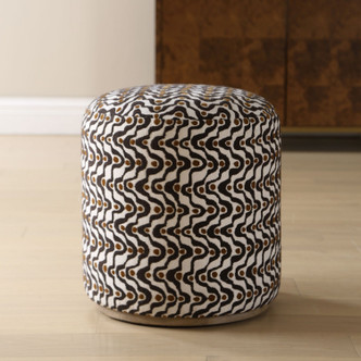 Uttermost - 53090 - Ottoman - Cas - Natural Ceruse