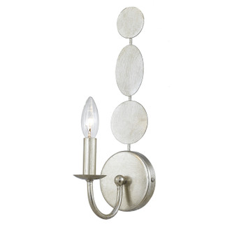 Crystorama - 541-SA - One Light Wall Mount - Layla - Antique Silver