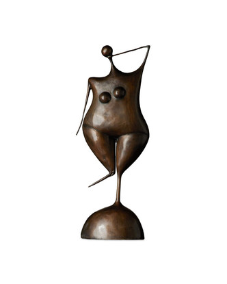 Currey and Company - 1200-1101 - Sculpture - Le Danseur - Bronze