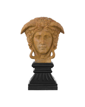 Hypnos Head on Metal Plinth (1200-1103)