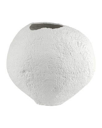 Currey and Company - 1200-1159 - Vase - Selene - White