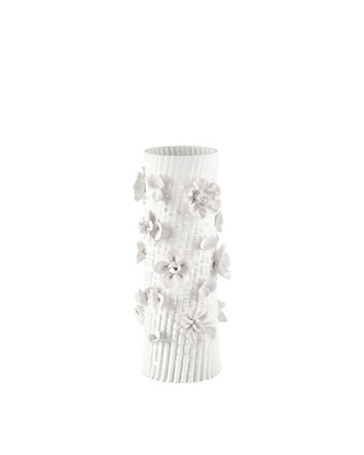Currey and Company - 1200-1166 - Vase - Sylva - White