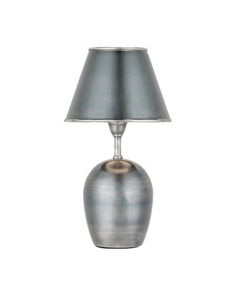 Currey and Company - 6700-0043 - One Light Table Lamp - Volley - Antique Silver