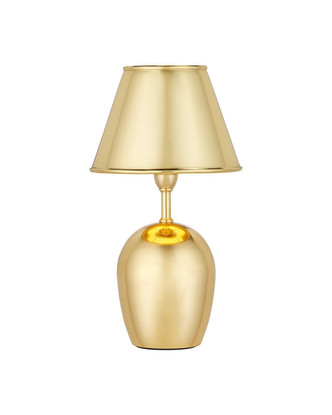 Currey and Company - 6700-0044 - One Light Table Lamp - Volley - Polished Brass