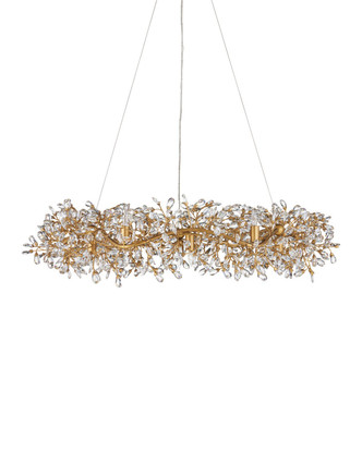 Crystal Bud 12 Light Chandelier (9000-1440)
