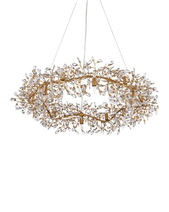 Crystal Bud 12 Light Chandelier (9000-1440)