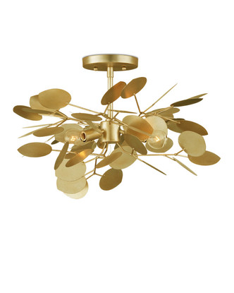 Lunaria Three Light Semi-Flush Mount (9000-1449)
