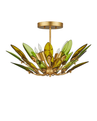 Selavy Four Light Semi-Flush Mount (9000-1450)