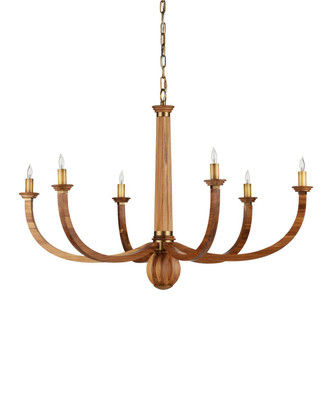 Woodcroft Six Light Chandelier (9000-1463)