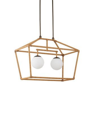 Denison Two Light Outdoor Lantern (9500-0030)