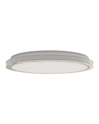 Currey and Company - 9999-0086 - LED Flush Mount - Aydan - Natural / Antique Nickel