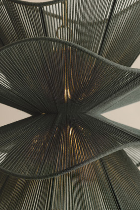 Amanda One Light Chandelier (H1084701S-PBR)