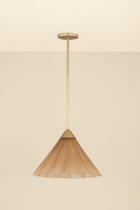 Gabrielle One Light Pendant (H1096701L-AGB)
