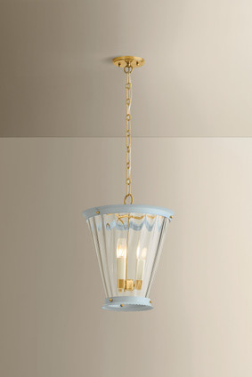 Lucretia Three Light Lantern (H1136703-AGB/SAO)