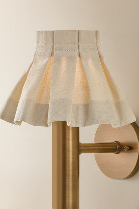Eunice One Light Wall Sconce (H1137101-PBR)