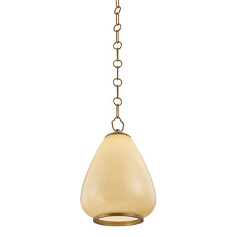 Mitzi - H1169701S-PBR - One Light Pendant - Maliah - Patina Brass
