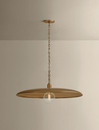 Mamie One Light Pendant (H1182701L-PBR)