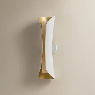 Josie Two Light Wall Sconce (H315102L-GL/WH)