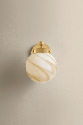 Ambra One Light Wall Sconce (H989101-AGB)