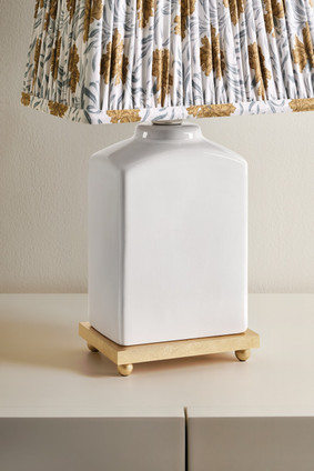 Brynn One Light Table Lamp (HL268201B-CL)
