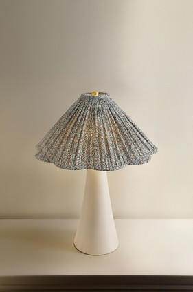 Alana Two Light Table Lamp (HL676202B-AGB/CAI)