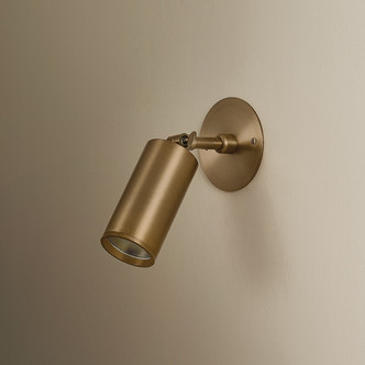 Caleb One Light Wall Sconce (B1309-PBR)