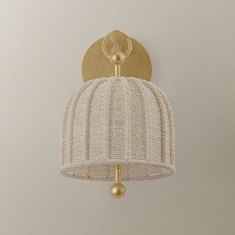 Troy Lighting - B1611-VGL - One Light Wall Sconce - Lonnie - Vintage Gold Leaf