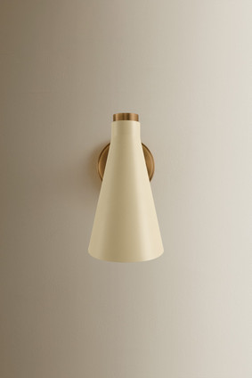 Andersen One Light Wall Sconce (B4311-PBR/SSD)