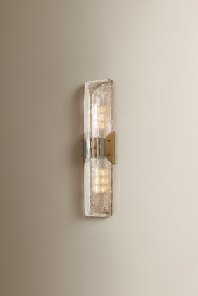Nordic Two Light Wall Sconce (B5124-PBR)