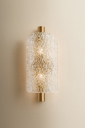 Bergeron Two Light Wall Sconce (B5320-PBR)