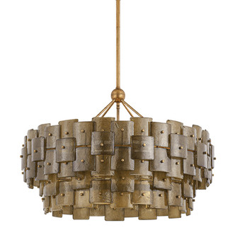 Troy Lighting - F2136-PGL - Eight Light Chandelier - Jacik - Patina Gold Leaf