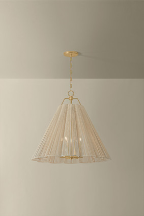 Sonoma Six Light Chandelier (F3436-VGL)